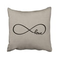 thumbnail image 1 of Funda de almohada ABPHQTO Forever rústico chic amor 45x45 cm, 1 of 1