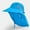 Blue, variant on Kids Wide Brim Sun Hat UPF 50 Breathable Outdoor for Children Summer Beach Activities