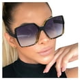 thumbnail image 2 of Glasses for Women Gray Ladies Sunglasses Personality Big Frame Fashion, 2 of 5