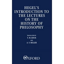 Hegel's Introduction to the Lectures on the History of Philosophy, (Paperback)