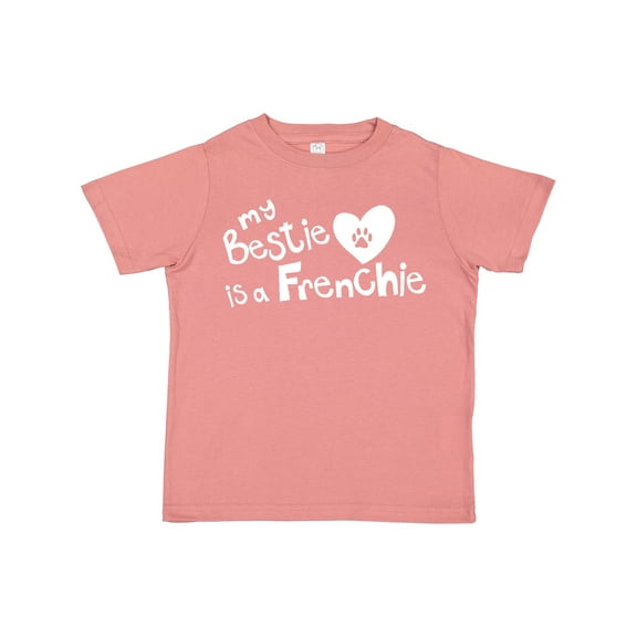 Inktastic Bestie Frenchie Boys or Girls Toddler T-Shirt