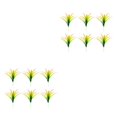 thumbnail image 4 of Billuyoard 6 piezas de plantas artificiales, ramas de hojas falsas, plantas de hojas de plástico, de casa, ventana, arreglo de porche colgante Type1 NO1, 4 of 6