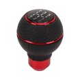 thumbnail image 2 of Shift Knob 5 Speed M8 M10 M11 M12 Universal Aluminum Car Auto Manual Transmission Gear Knob Shift Red, 2 of 9