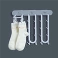 thumbnail image 4 of Estante De Secado De Ropa, Pinza Para Prensar Y Doblar Calcetines Para Secar El Estante De Almacenamiento, Estante De Secado Montado En La Pared, Bragas De Plástico A Prueba De Viento Para El Hogar Scienceny HA023528-00, 4 of 7