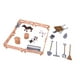 thumbnail image 1 of 49 Piezas Figuras de Granja Colección de Juguetes Muñecos de Animales Set Del Mundo Figuritas en Miniatura con Textura Detallada Adecuado Par 22 piezas No vehículo, 1 of 9