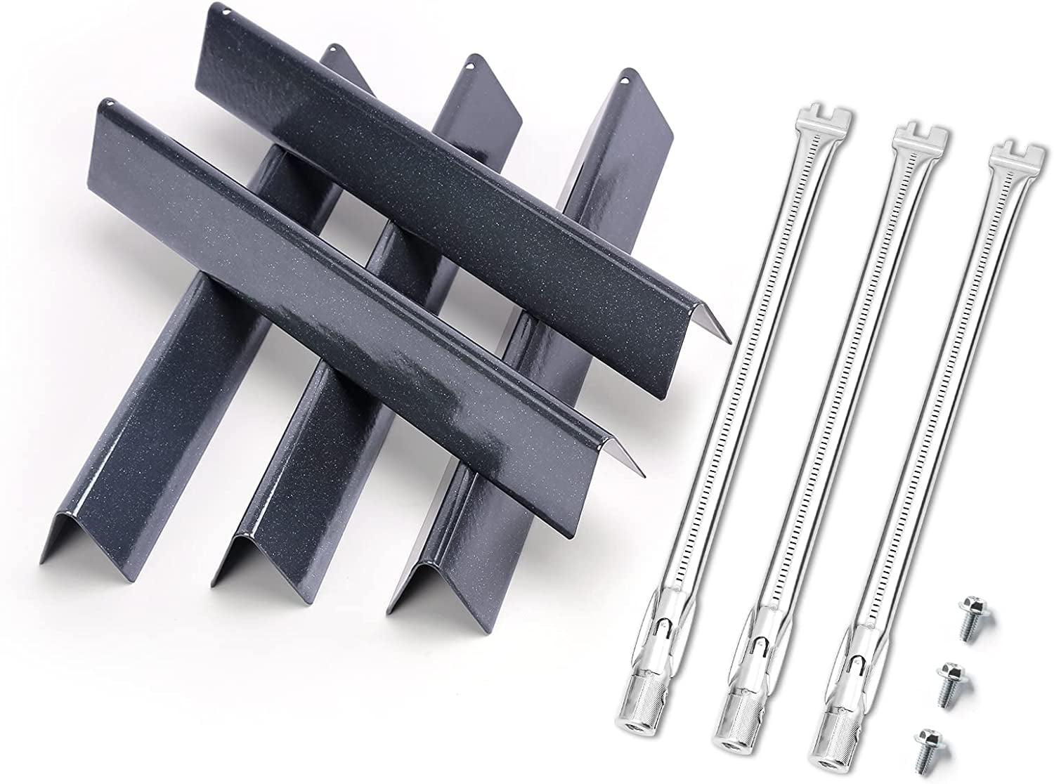 Grisun Porcelain Steel Flavorizer Bars and SUS304 Grill Burner for