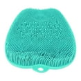 Shower Foot Scrubber Prevent Slip Suction Cup Fatigue Relief Bath Foot