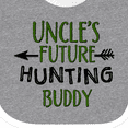 thumbnail image 4 of Inktastic Uncles Future Hunting Buddy Boys or Girls Baby Bib, 4 of 4