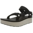 thumbnail image 2 of Teva Flatform Universal Sandal - Black/Tan - 7, 2 of 2