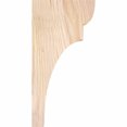 thumbnail image 3 of 3 1/2"W x 8"D x 16"H Yorktown Smooth Corbel, Douglas Fir, 3 of 9