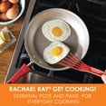 thumbnail image 4 of Rachael Ray 15-Piece Get Cooking! Aluminum Nonstick Pots and Pans Set/Cookware Set, Red, 4 of 7