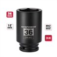thumbnail image 2 of Dado de impacto profundo MIXPOWER de 36 mm para llave de 1/2" CR-MO, 2 of 5