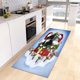 thumbnail image 1 of Alfombrillas de cocina personalizables, puerta, sala de estar, balcón, pasillo, pie antideslizante, suelo de dormitorio, alfombra de baño, Navidad, 1 of 4