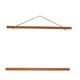 thumbnail image 3 of Perchas para pósteres WALFRONT, percha para pósteres, marco de fotos magnético de madera moderno, percha para pósteres personalizados, impresiones de arte, percha de madera de teca, 3 of 7