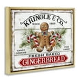 thumbnail image 4 of Stupell Industries Fresh Gingerbread Cookies Holiday Painting Gold Floater Framed Canvas Art Prints Wall Art, 31 x 25, 4 of 10