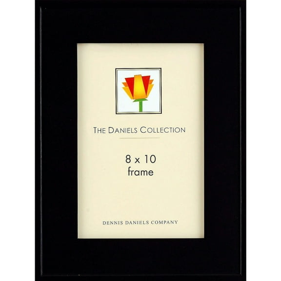 ONE-STEP Gallery Style 8x10 frame in Ebony-black by Dennis Daniels - 8x10