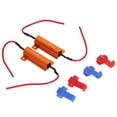 thumbnail image 3 of Loads Resistors, 50W Error Free Wide Use Secure Protection Load Resistor  For Light For DRL, 3 of 8