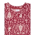thumbnail image 4 of Modern Moments by Gerber Toddler and Kids Matching Christmas Pajama Set, 2-Piece, Sizes 12 Months–12 Kids, 4 of 8