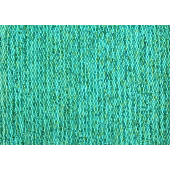 Ahgly Company Indoor Rectangle Abstract Light Blue Contemporary Area Rugs, 8' x 10'