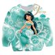 thumbnail image 1 of Sudaderas con capucha de dibujos animados para niños, sudadera de princesa Jasmine, abrigo de primavera y otoño para niñas, prendas de vestir informales de manga larga para niños, ropa para bebés 6T Gao Jinjia LED, 1 of 2