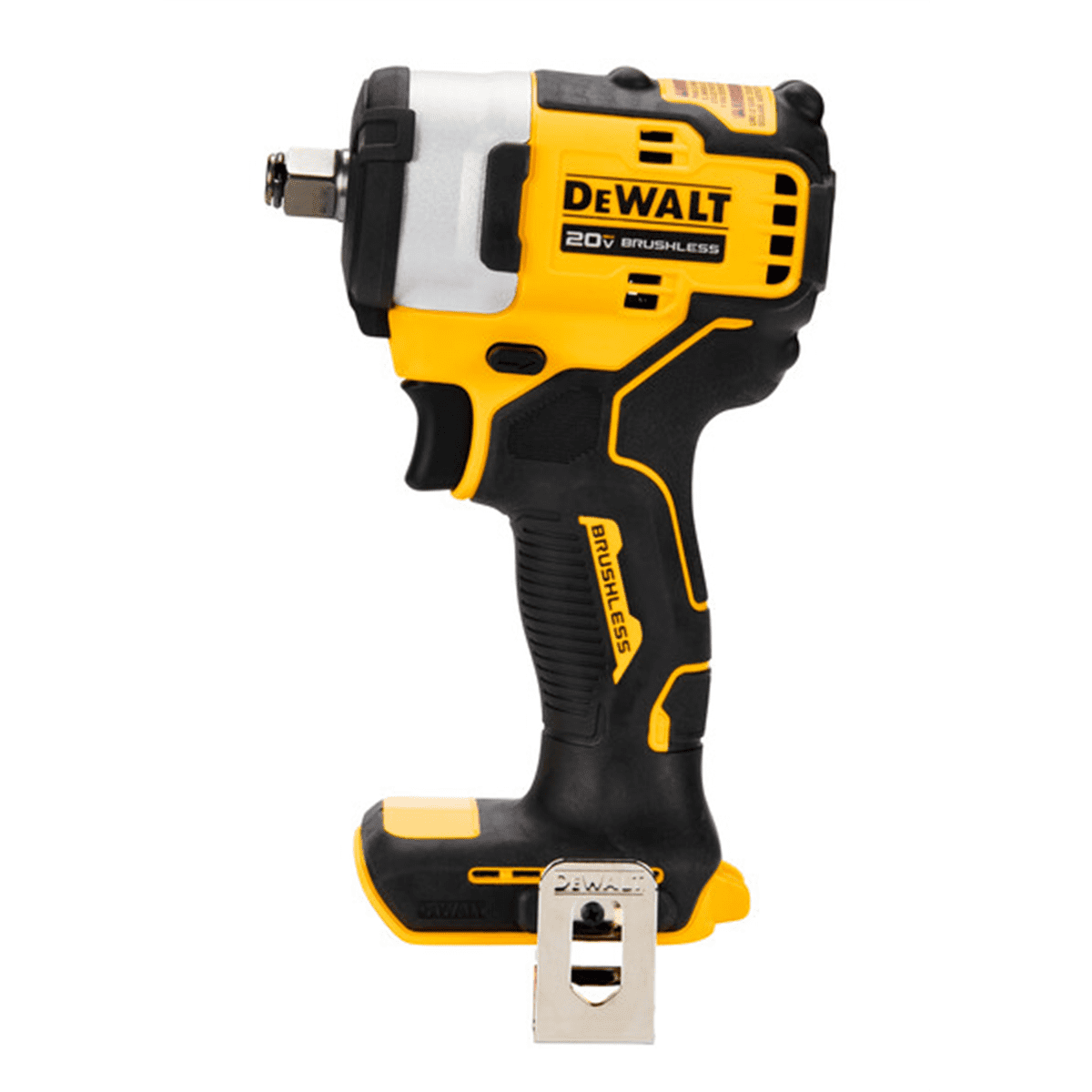 DEWALT 20V MAX 1/2 in Cordless Impact Wrench with Hog Ring Anvil (DCF911B)  250 ft-lbs Fastening, 400 ft-lbs Breakaway, Compact Design, Tool Only