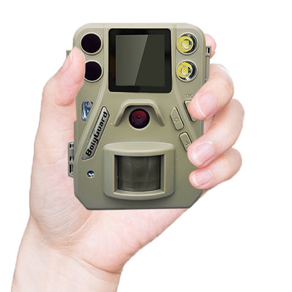 BOLY Hunting Game Camera, 37MP 4K with No Glow 940nm & White Flash Night Vision, IP66 Waterproof Trail Camera for Deer Hunting and Home Security