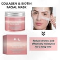 thumbnail image 5 of Moisturizing Collagen Biotin Face Mask - 50g for Skin Revitalization, Even Tone, and Intense Hydration Boost, 5 of 5