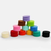 48 PCS Refill Pads 0.87 Inch Felt Pads Highly Absorbent Replacement Pads for Diffuser Necklace Diffuser Bracelet Car Diffuser Vent Clip
