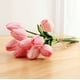 thumbnail image 3 of 12 tulipanes artificiales de color rosa claro, flores de plástico falsas, decoración para bodas, fiestas, hogar y oficina., 3 of 5
