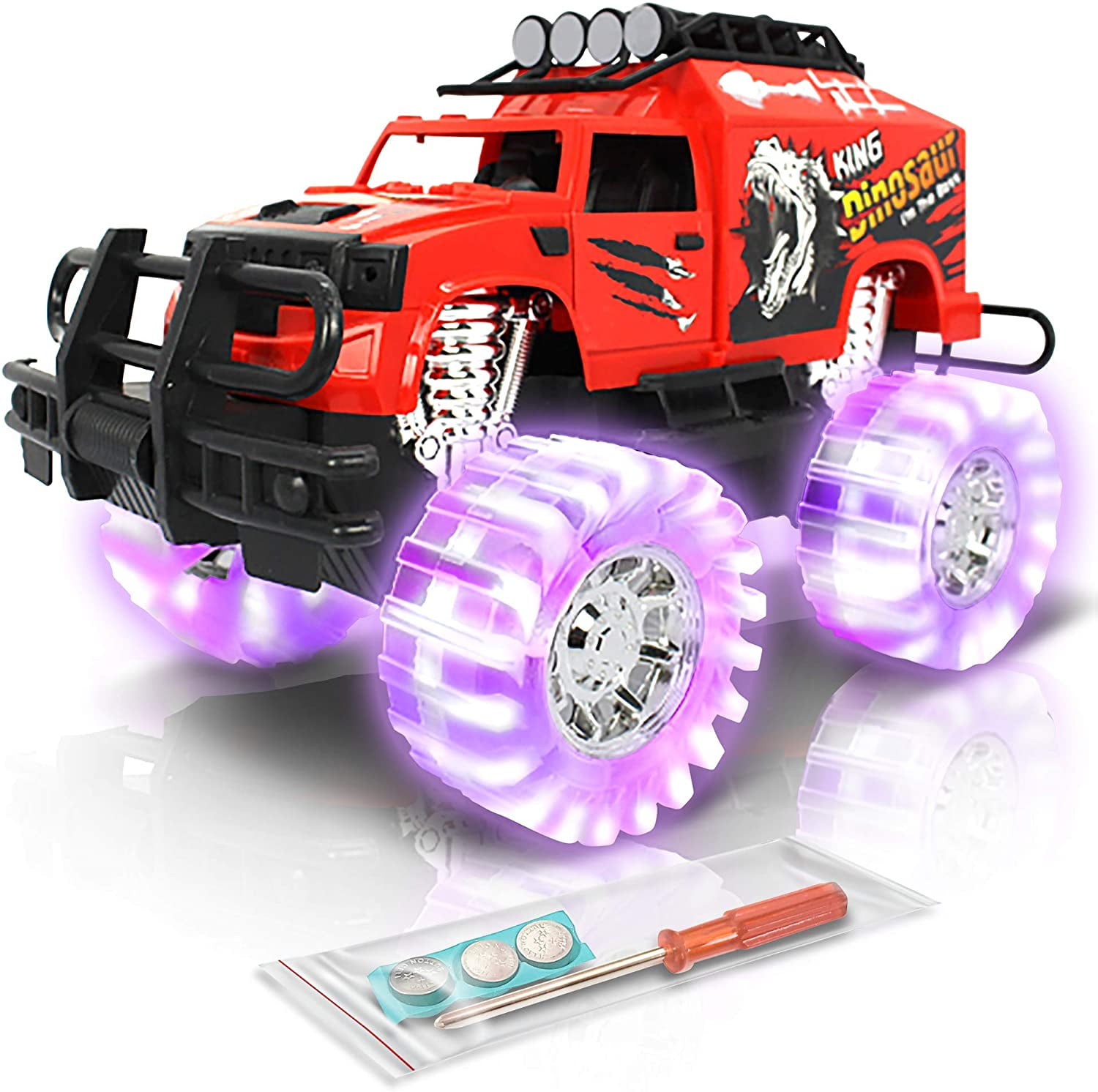 monster truck push toy