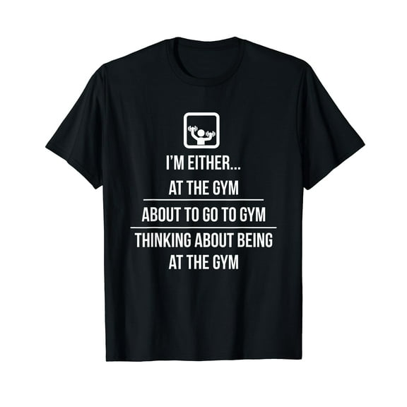 Gym With Funny Saying Shirts Muscle Workout Gym Lover Gifts T-Shirt