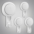 thumbnail image 1 of Jinsinto Suction Cup Hook Plastic Wall Hook 5KG Load Suction Hook Bathroom, 1 of 5