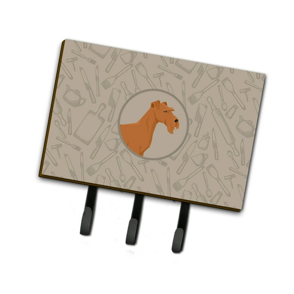 Irish Terrier in The Kitchen Leash Or Key Holder