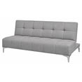 thumbnail image 2 of Sofa Cama Reclinable El Bazar Store New York Gris Plata , Futon 3 posiciones, Sala, Love Seat, 2 of 7