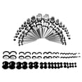 thumbnail image 2 of 72Pcs 14G-00G Tapers Gauges Set Jewelry - 1 1, 2 of 10