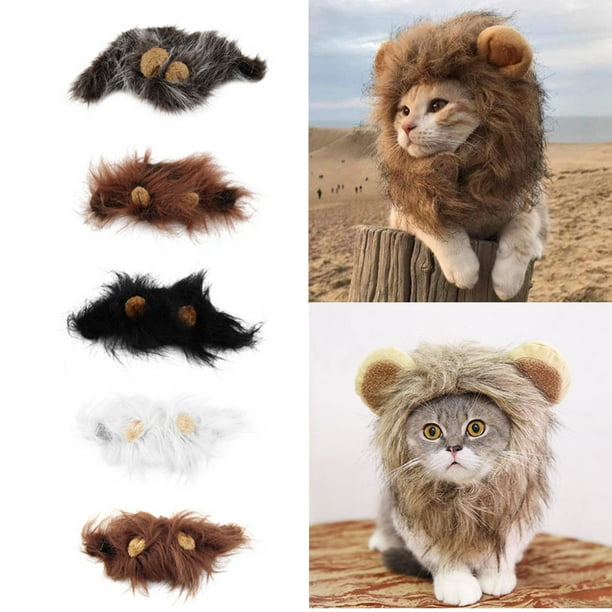 Kernelly Funny Clothes For Cats Lion Mane Cat Costume Lion Hair Wig Cap Dog Costumes for Small Dogs Christmas Pet Costumes Kernelly Funny Clothes For Cats Lion Mane Cat Costume Lion Hair Wig Cap Dog Costumes for Small Dogs Christmas Pet Costumes