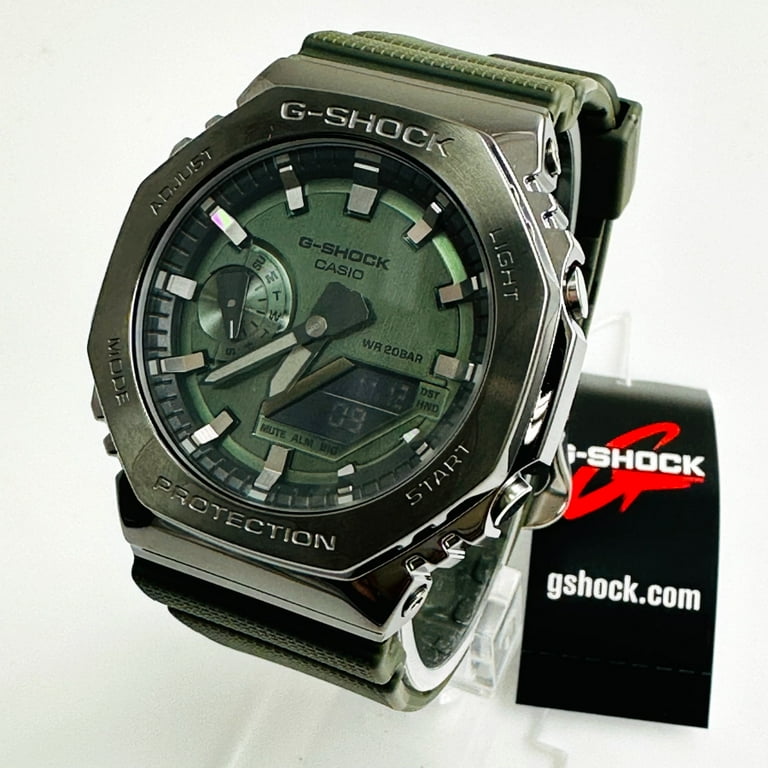 Casio G-Shock Metal Covered Octagonal Green Dial Limited Edition