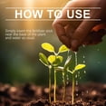 thumbnail image 4 of Slow Release Plant Food Sticks (1 Box of 18pcs), 90 Day Indoor Outdoor Fertilizer Spikes for Potted Plants, Flowers, Trees, Easy Insert Nutrient Sticks, Promotes Growth and Blooms, 4 of 12