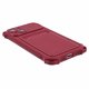 thumbnail image 5 of KAIYANG Serie HRX para iPhone 14 Funda de TPU con tarjetero para teléfono móvil (recorte preciso) Estilo D iPhone 14 Vino tinto, 5 of 5