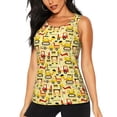 thumbnail image 3 of Goofa Funny Construction Vehicles Printed Womens Workout Tops for Women Sleeveless Yoga Shirts Athletic Running Tank Tops Sleeveless Gym Clothes Workout Apparel-XX-Large, 3 of 9