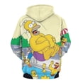 thumbnail image 3 of Simpsons Sweatshirts Casual Pullover Hoodie Jacket Unisex Hooded Activewear 3D Printed Long Sleeve Sweater with Pocket 6XL, 3 of 8