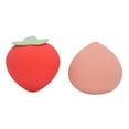 thumbnail image 2 of Makeup Sponges Cosmetic Fruit Shaped Foundation Blending Sponge Set Sponges Blender, 2 of 14
