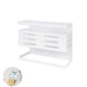 thumbnail image 2 of Soporte De Almacenamiento Colgante, Estante De Almacenamiento Resistente Para Refrigerador, Estante Magnético Cargable, Organizador, Estante Lateral De Cocina Antioxidante Para Pared Yuarrent HA016167-00, 2 of 7
