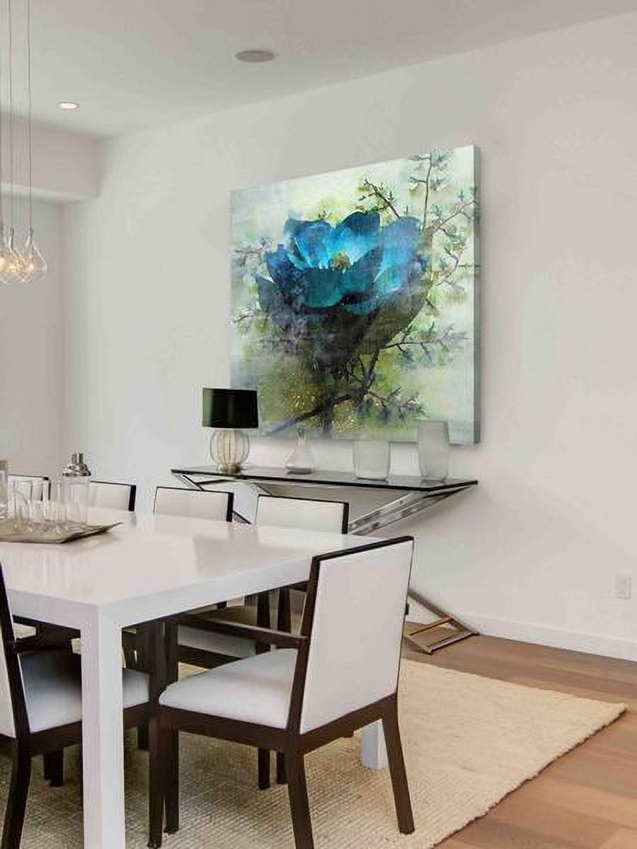 "Calm Blues" Painting Print on Wrapped Canvas