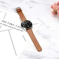thumbnail image 4 of KOMI Leather Watch Straps, 18mm Quick Release Genuine Leather Watch Band Replacement Bracelet for Men and Women 18mm 20mm 22m Brown, 4 of 6