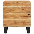 thumbnail image 3 of Mesita de noche VidaXL de madera maciza de acacia negra industrial, 3 of 9