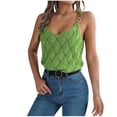 thumbnail image 2 of Camisoles pour Femmes, Débardeurs de Mode pour Femmes Été Sans Manches Blouses Décontractées Amples, 2 of 7