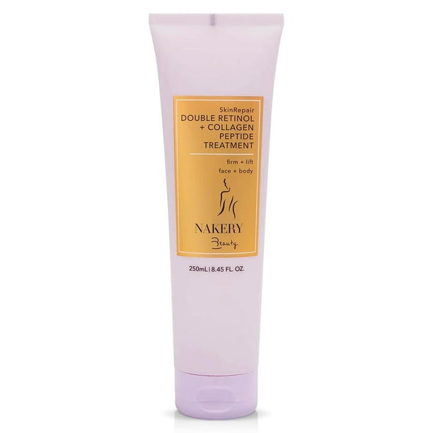Crema Facial Nakery Beauty Retinol Colágeno Y Ácido Hialurónico para Todo Tipo de Piel