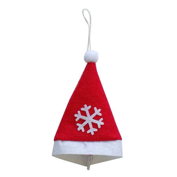 Copos de nieve Sombrero de Navidad Árbol de Navidad Adornos Cuchillo Tenedor Bolsa Titular Regalo Tmvgtek Oficina Multiescena Multifunción