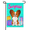 Garden Flag-2, variant on Party Owl Birthday Garden Flag 12×18in Double Sided Linen Festive Surprise UV Protected Fade Resistant Weatherproof Decor For Outdoor House Home Yard Patio Celebration